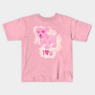 Pink Puppy Kids T-Shirt